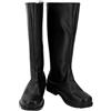 Lixinya Guerriero Anime Halloween Carnevale Scarpe Cosplay Stivali Lunghi Uomo, Han., 44 EU