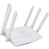 Pyhodi Router Wireless WiFi6, 4G 5G CPE LTE 6 Antenne 300MBPS 6 Antenne Wireless Internet Router, Supporta Fino a 32 Dispositivi, 300㎡ Copertura con Slot della Scheda SIM per Viaggi