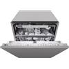 LG DB965TKS Lavastoviglie a scomparsa totale QuadWash Serie 9, Classe B 43dB, 14 coperti,Vapore, Info Light,Cerniere sliding