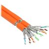 Alcasa GC-N0067 cavo di rete Arancione 500 m Cat7 S/FTP (S-STP)