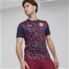 PUMA Maglia a maniche corte pre-partita FC Rosso Bull Salzburg da uomo, Abbigliamento, Club Navy/Rosso, 3XL