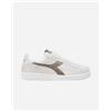 Diadora Game Low Suede Waxed W - Scarpe Sneakers - Donna - Bianco