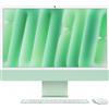 Apple iMac 24" Retina 4.5K, M4 10‑core CPU and 10‑core GPU, 16GB URAM, 256GB SSD - Verde - MWUY3T/A