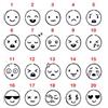 Timbri Emoji Personalizzati - Rotondi in Varie Misure R 12