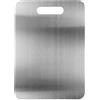 ZACUNXY Tagliere In Acciaio Inox Alimentare Tagliere in acciaio inossidabile Cucina domestica Tagliere rettangolare Impastare l'impasto Tagliare l'impasto e lo strumento for la carne di frutta e verdura(39x28