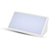 Vtac Lampada led da esterno a muro angolare bianco, 20 w 3000 k