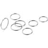 GoldChic JEWELRY Anelli Donna Impilabili a Fascia Semplice Da 1 Mm Per Donna e Ragazza, Set Di Anelli Donna Sottili In Acciaio Inossidabile 316L, Fedina Dona con Confezione Regalo