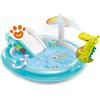 Intex Play Center Alligatore con Spruzzo (201x170x84cm) Art. 57165 - Confezione Da 1 Pezzo
