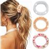 Reaky Elastici per capelli con strass, accessori decorativi per capelli da donna