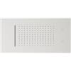 Mariner pannello pioggia in acciaio inox per installazione a soffitto con 3 funzioni, WLS3950-BO, Arya; Kobra; Logica; Oasy; Quadra; Tao; Uno bianco opaco [Rubinetteria Bagno > Soffioni Doccia]