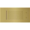 Mariner pannello pioggia in acciaio inox per installazione a soffitto con 3 funzioni, WLS3950-OB, Arya; Kobra; Logica; Oasy; Quadra; Tao; Uno oro spazzolato [Rubinetteria Bagno > Soffioni Doccia]