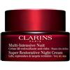 Clarins Multi-Intensive Crema notte effetto lifting anti-rilassamento e anti-rughe - pelli secche