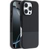 OtterBox Leather Alternative Slim MagSafe cover per Apple iPhone 16 Pro, custodia protettiva sottile antiurto, a prova di caduta, testata 3x vs norme MIL-STD 810G, Dessert Dusk