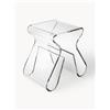 Umbra Sgabello con portariviste Loop