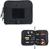 EXCELLENT ELITE SPANKER Marsupio tattico Molle Admin Borsa per strumenti di utilità EDC EMT Sacchetti organizzatori militari per la vita(Nero)