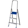 Facal Scala domestica in alluminio 3 gradini 122 cm blu Facal K100
