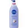 NIVEA (BEIERSDORF SpA) Nivea Crema Corpo Vellutante 500 ml, Crema corpo idratante 72 ore e vellutante per pelle secca