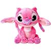 Simba Disney Plush originale Di Angel, 25 cm, colore rosa, morbidissimo, dal cartone animato Lilo & Stitch, licenza ufficiale Disney,Simba ETa 0+