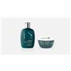 Alfaparf Semi Di Lino Reconstruction Reparative Shampoo+ Mask 250+200ml - kit ristrutturante capelli danneggiati