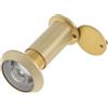 HOJLKLD Spioncino per porte, spioncino in ottone a 200 gradi con diametro di 16 mm e copertura per la privacy per porte da 35 a 55 mm (oro)
