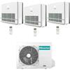 Hisense Climatizzatore Condizionatore Hisense Console Serie Turbo R32 Trial Split Inverter 9000 + 9000 + 12000 BTU con U.E. 3AMW62U4RJC NOVITÁ Classe A++/A+