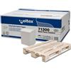 CELTEX | Carta Igienica Interfogliata 11×18 - CELTEX-71300 - colore bianco - n.veli 2 - strappo 18 cm - pura cellulosa - Goffratura: Athena - 9000 confezioni"