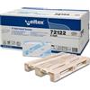 CELTEX | Asciugamano a "V" 25×21 2 veli CELTEX-72122 - asciugamano carta - monouso - colore bianco -piegato a V - colore bianco - n.2 veli -pura cellulosa - Goffratura: Leonida - lughezza 21 cm - 15 conf da 210 pez -210 pezzi per confezione"