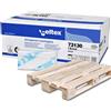CELTEX | Asciugamano a "I" 21,5×32 3v CELTEX-73130 - asciugamano carta - piegato a I -colore bianco - monouso - n.veli 3 - pura cellulosa - 32 cm - Confezione da 10X250 pezzi - Goffratura: Leonida - 2500 confezioni"