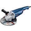 Bosch Professional Smerigliatrice Angolare GWS 20-230 P (2.000 watt, incl. Impugnatura agg., Flangia di Montaggio, Dado di Serraggio, Cuffia Protezione, Chiave a Due Perni)