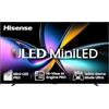 Hisense TV 100 Mini-LED 165Hz 4K 2025 100U7Q PRO, Smart TV VIDAA U9 con 1000+APP, Dolby Vision IQ, HDR 10+ Adaptive, 165Hz Game Mode Ultra, Dolby Atmos 2.1.2 con Subwoofer, Alexa Built-in