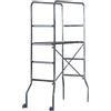 Trabattello in Acciaio Zincato Mt1,84 Dimensione cm 60x130