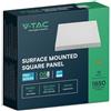 V-TAC Mini pannello LED - Samsung - Superficie retroilluminata - IP20 - Bianco - 1850 lumen - 3000 K