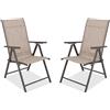 Sedia da giardino marrone Rosario Garden Point - set di 2