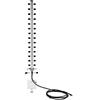 KIMISS Antenna Direzionale RP-SMA 2.4GHz 25dBi per Router WiFi con Cavo da 2m - Alta Prestazione Esterna