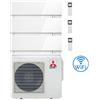 Mitsubishi Climatizzatore Condizionatore Mitsubishi Kirigamine Zen Wifi Bianco Trial Split Inverter 7000 + 9000 + 15000 BTU con U.E. MXZ-3F68VF classe A++/A+ NOVITÁ