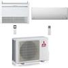 Mitsubishi Climatizzatore Condizionatore Mitsubishi R32 Dual Split Inverter Console + MSZ-BT Wifi 12000 + 18000 BTU con U.E. MXZ-3F68VF Classe A++/A+