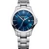 Victorinox Orologio Uomo Alliance Ø 40 mm, Swiss Made, Quarzo Analogico, Impermeabile fino a 100 m, Vetro Zaffiro, Bracciale Inox, Blu/Argento