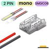 Tuya Connettore Rapido per LED COB e SMD Monocolore a 2 pin da Striscia a Cavo