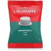 Lollo Caffè 100 Capsule Uno System Lollo Miscela Decaffeinata