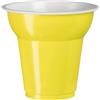 Aristea 50 Bicchierini Caffè In Plastica 70 Ml Aristea Gialli - Ideali Per Eventi, Catering E Ristorazione, Pratici E Resistente