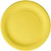 25 Piatti Carta Frutta E Dessert 17 Cm - Lulù Happiness - Giallo