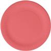 25 Piatti Carta Frutta E Dessert 17 Cm - Lulù Happiness - Rosso