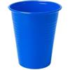 50 Bicchieri In Plastica Blu Da 200 Ml