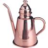 Baldassare Agnelli Pentole Agnelli COCU36020,5 Oliera con Coperchio, con Orlo Salva Gocce, in Rame, 0.5 Litri