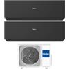 Haier - Climatizzatore dual split Haier Expert Black Wifi 12000+12000 Btu inverter R32 A+++ 2U50S2SM1FA-3