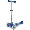 MICRO Monopattino Mini Micro Deluxe LED Blu Glitter Bambini