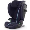 Cybex Gold Cybex Solution G2 i-Size Seggiolino Auto 100-150 cm, Isofix, Reclinabile e Ripiegabile, Protezioni Laterali - Ocean Blue