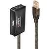 Lindy PROLUNGA ATTIVA USB 2.0 CON HUB, 10M 42635-OUT