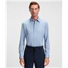BOSS BLACK Boss Camicia slim fit in tessuto lavorato elasticizzato Uomo