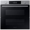 Samsung Forno Combinato a Vapore Samsung NV7B4540VBS Serie 4 Dual Cook Flex 76 Litri Wi-Fi Classe A+ (A59,6xL59,5 xP57) Acciaio Inox
